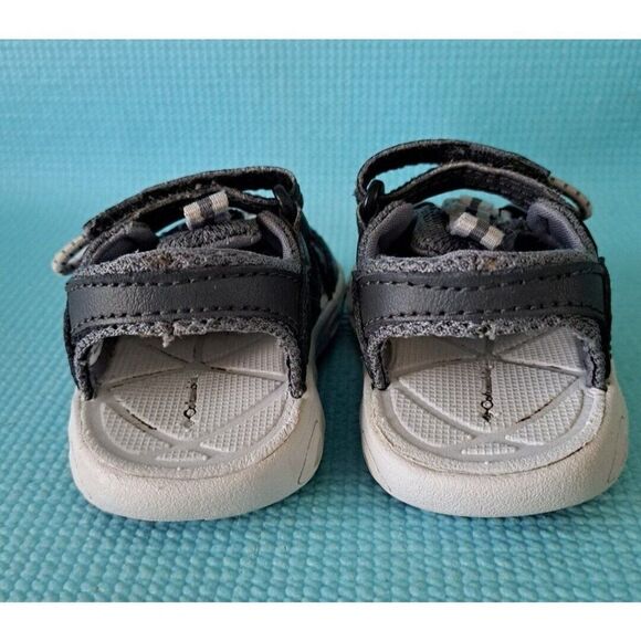 Columbia Techsun Wave Sports Sandals Toddler Baby Size 4 Gray - Picture 4 of 9